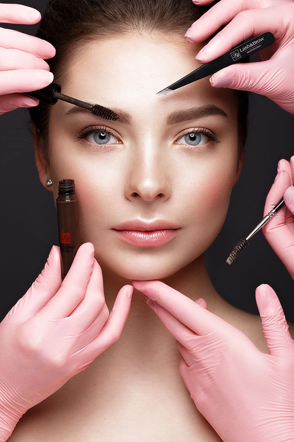 Lashes & Brows services at MiST Unisex Salon, Kurnool